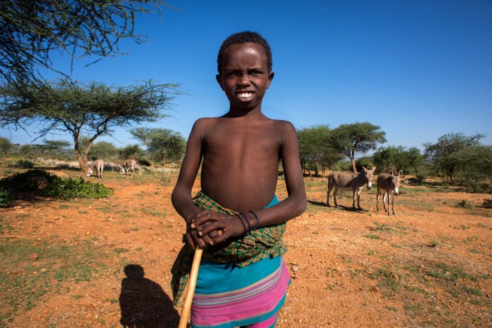 Lchekutis, los niños pastores masai